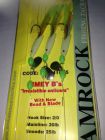 Shamrock Limey B's with beads and blades